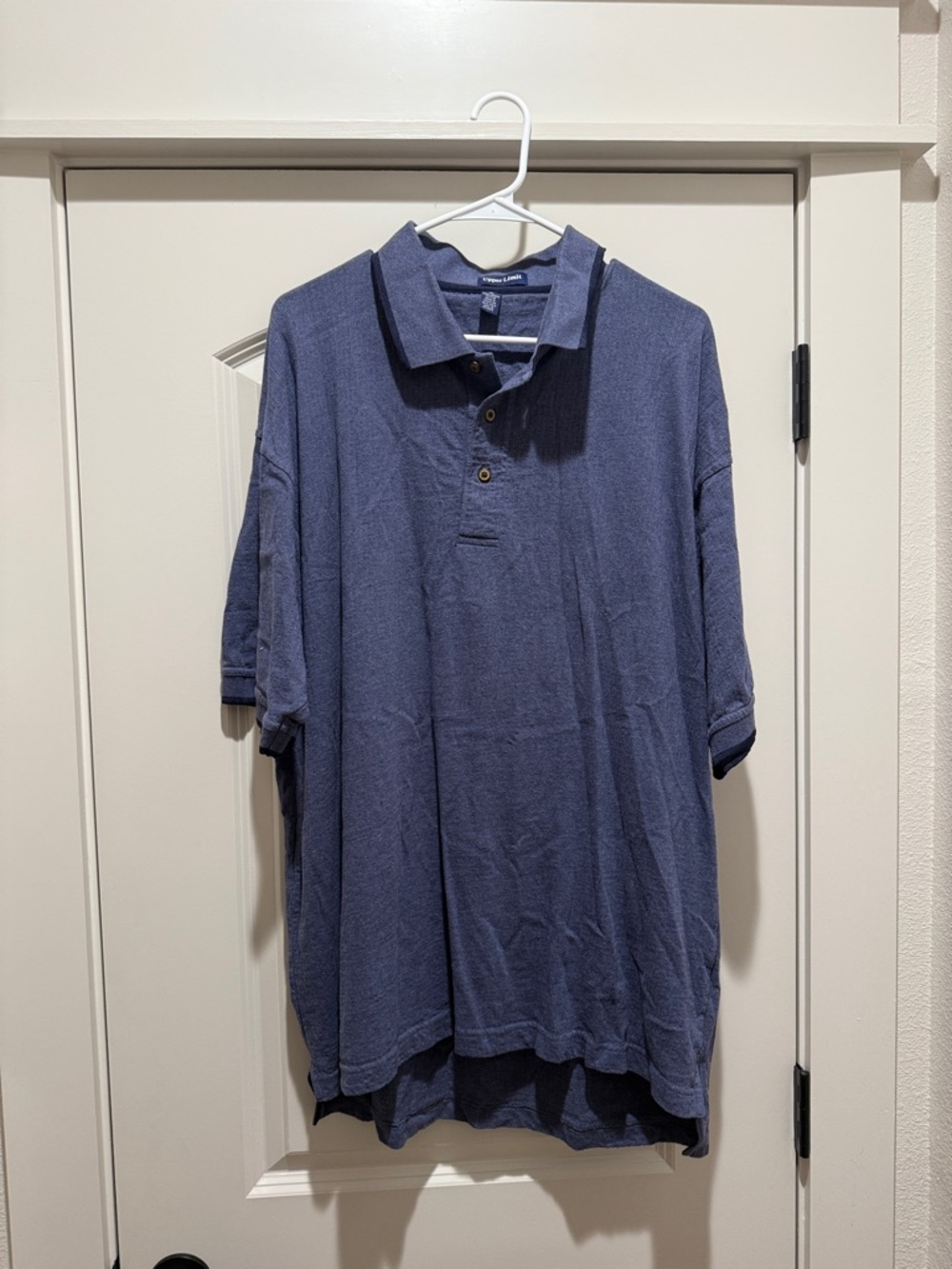 Classic Men's Polo Shirt - Blue